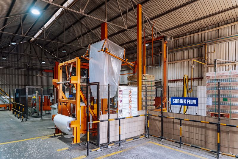 Machine Pallet Wrap 500mm x 1500m 23 Micron, roll, pallet wrap and polythene supplies